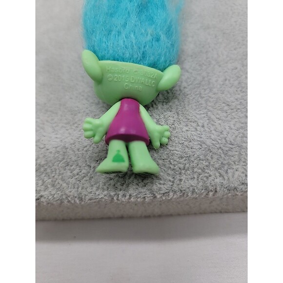 Dreamworks Trolls Purple Dress Troll  Figure 1.5" Without Measuring Hair - Picture 6 of 9